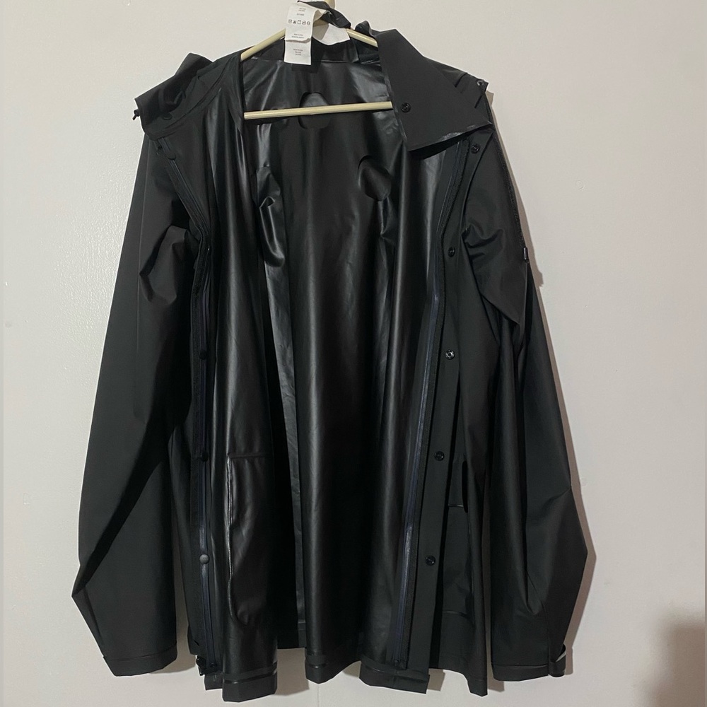 Men’s Black Rain Jacket